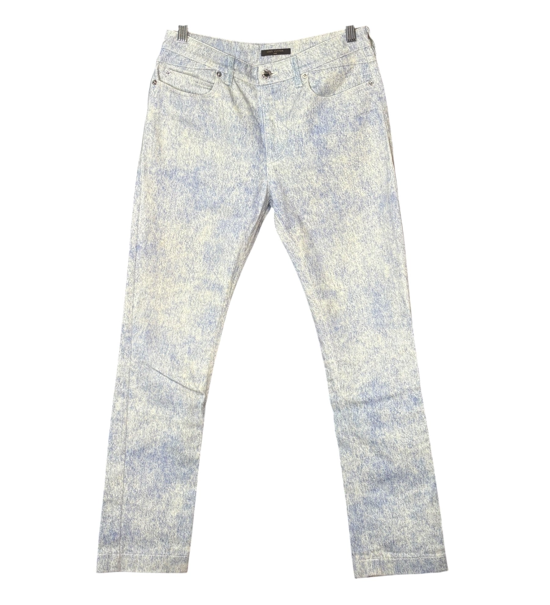 Louis Vuitton Acid Wash Skinny Jeans