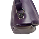 Prada Purple Nappa Leather Triangle Two-Way Bag