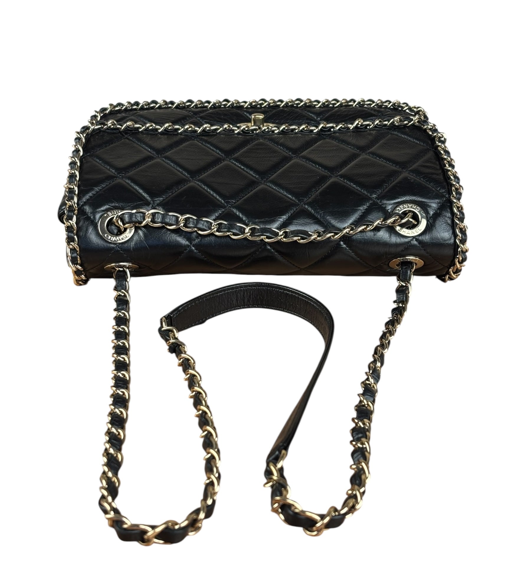 Chanel Black Quilted Leather Flap Bag 2019
