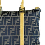 Fendi FF Canvas Top Handle Zip Tote