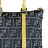 Fendi FF Canvas Top Handle Zip Tote