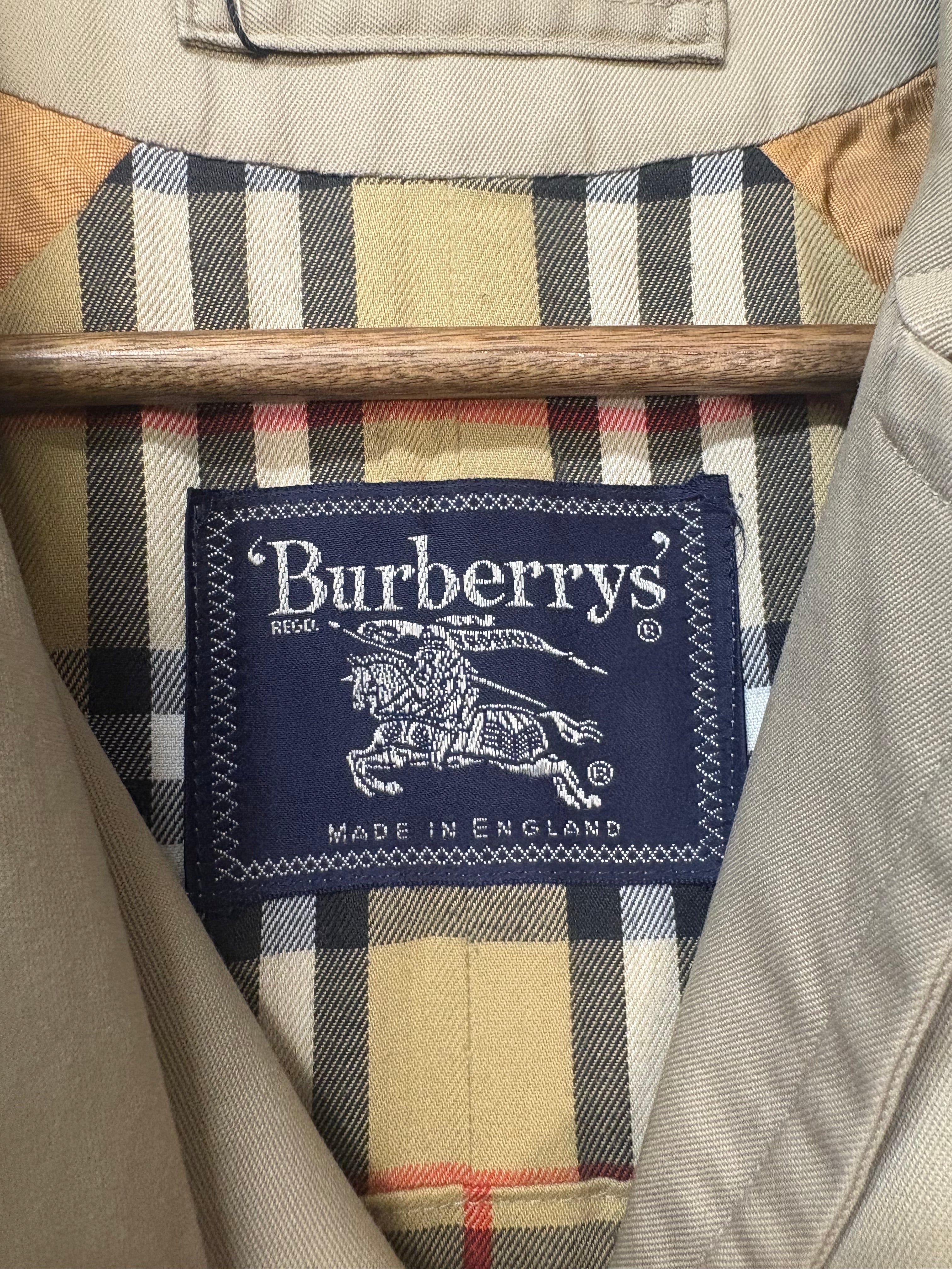 Burberry Vintage Beige Trench Coat