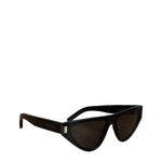 Yves Saint Laurent Black New Wave Sunglasses SL 468