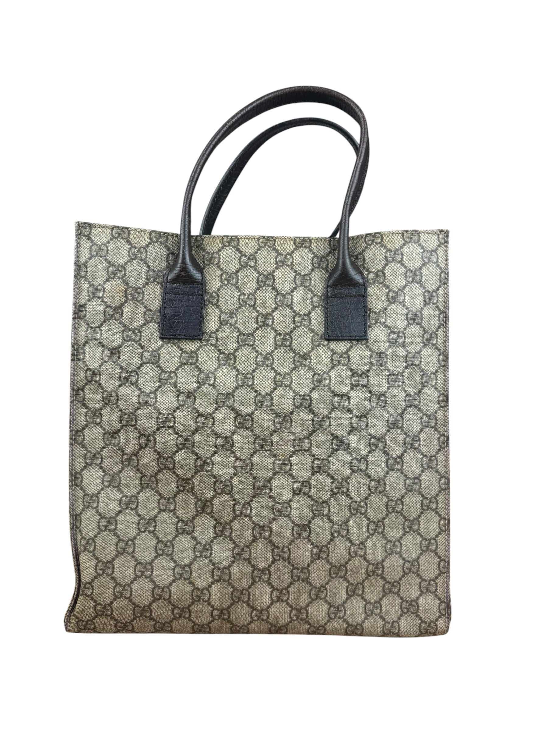 Gucci GG Coated Canvas Top Handle Tote