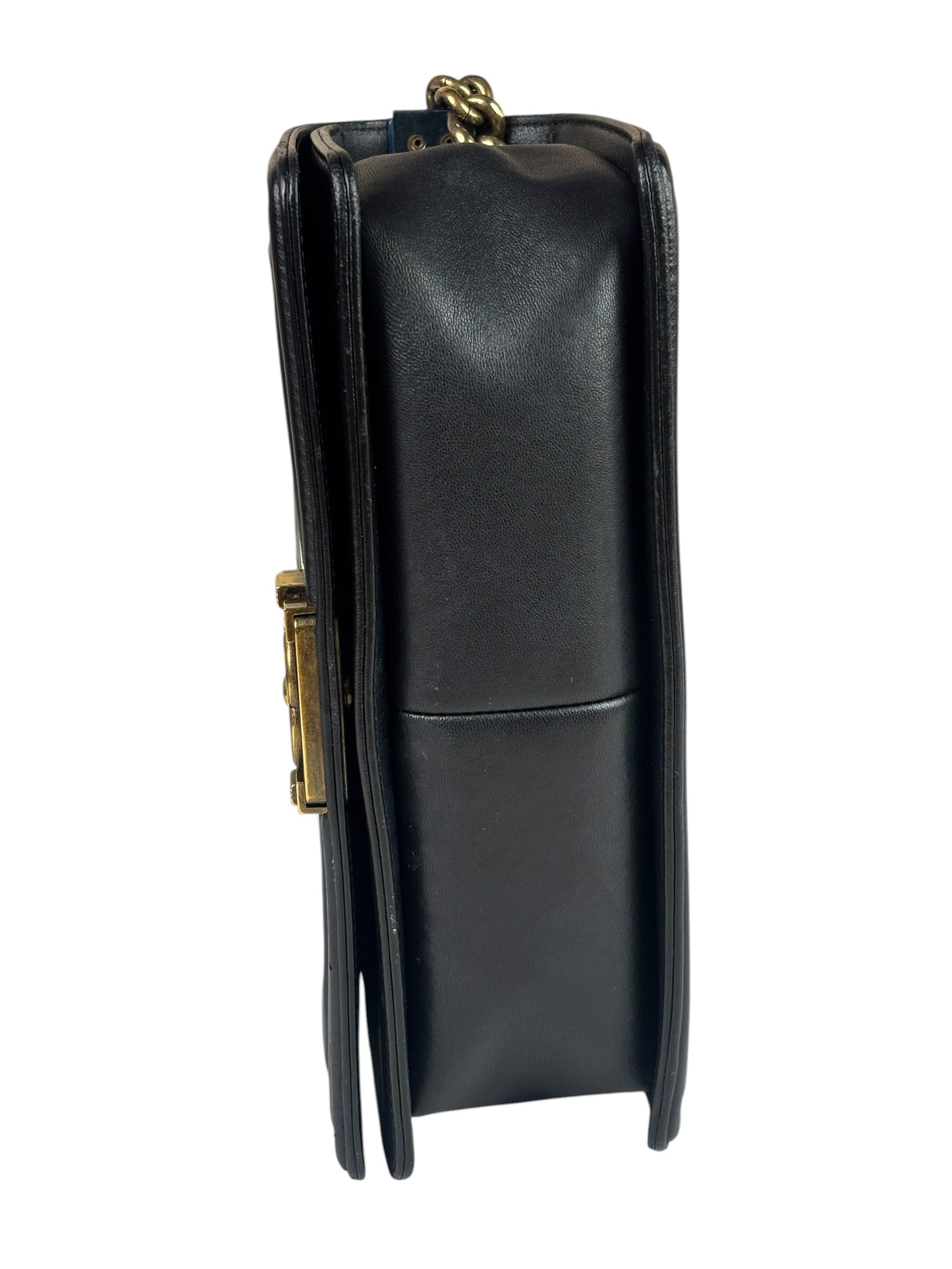 Chanel Multicolor Lambskin Crest S Boy Bag
