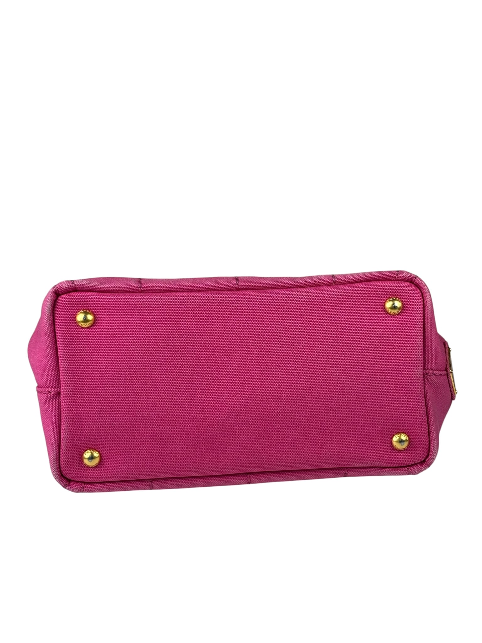Prada Pink M Canapa Canvas Tote
