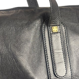 Loewe Vintage Black Calfskin Carryall Handbag