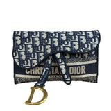 Christian Dior Oblique Slim Saddle Pouch