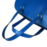Louis Vuitton Blue Epi Soufflot Handbag