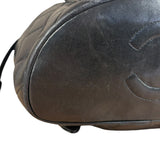 Chanel Black Quilted CC Duma Leather Backpack '97