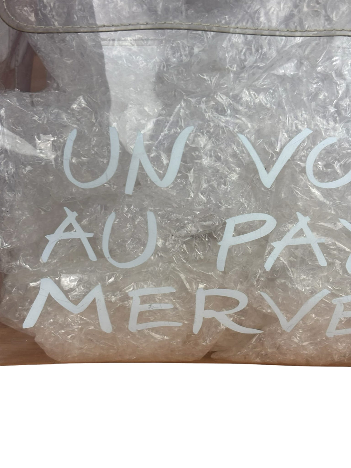 Hermes Transparent Vinyl Souvenir De L'Exposition 1997 Kelly Handbag