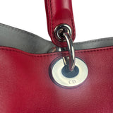 Christian Dior Red Leather Diorissimo Tote