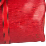 Louis Vuitton Red Epi Keepall 45