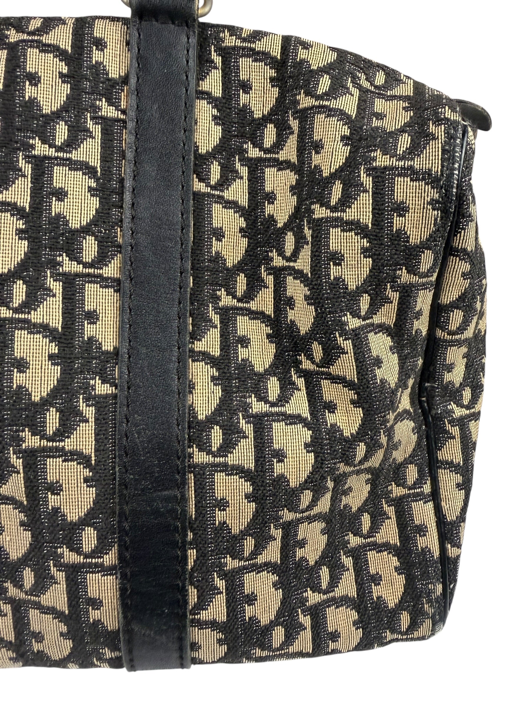 Christian Dior Vintage Trotter Boston Bag