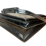 Louis Vuitton Black Electric Epi Sévigné 2Way Handbag