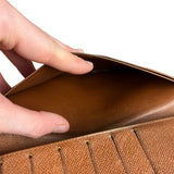 Louis Vuitton Monogram Flat Long Wallet