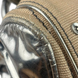 Chloe Beige/Silver Patent Leather Paddington Handbag