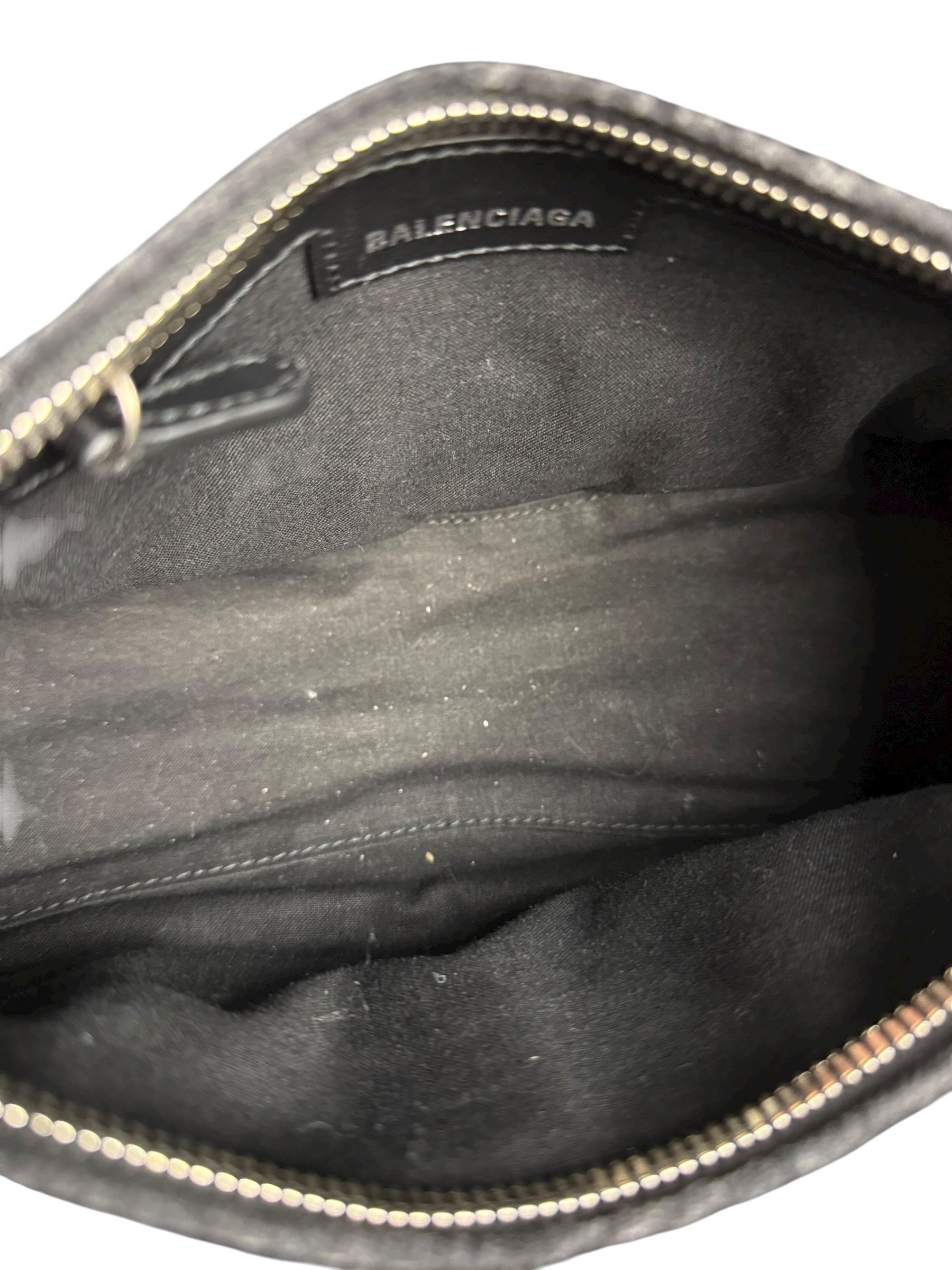Balenciaga Neo Cagole City Bag Washed Denim