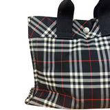 Burberry Blue Label Multicolor House Check Tote Bag