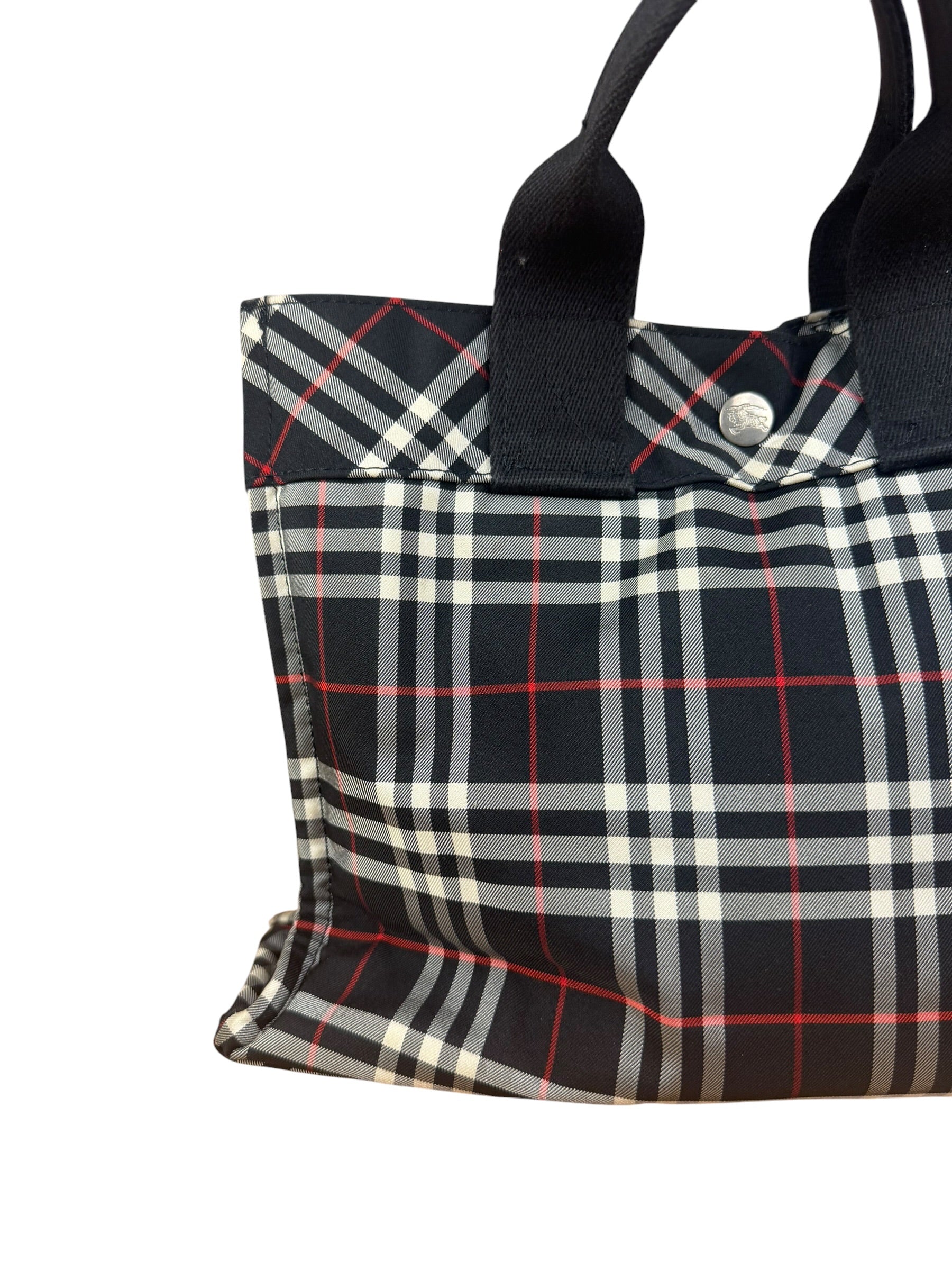 Burberry Blue Label Multicolor House Check Tote Bag