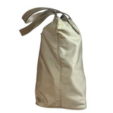 Prada Vintage Beige Nylon Top Handle Bag