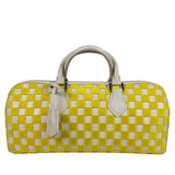 Louis Vuitton Cream/Yellow Damier Cubic Printemps Etè Speedy 2013