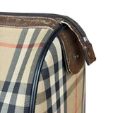 Burberry Vintage House Check Boston Bag