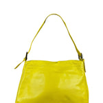 Fendi Yellow Leather Mamma Baguette