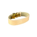 Louis Vuitton Monogram Vernis Logo Bracelet Yellow