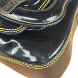 Fendi Black Patent Leather Shoulder Bag B