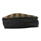 Fendi Pequin Canvas Tote Bag