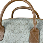 Christian Dior Vintage Honeycomb Zip Tote