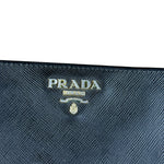 Prada Saffiano Zip Compact Wallet
