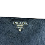 Prada Saffiano Zip Compact Wallet
