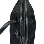 Bottega Veneta Black Suede/Leather Trim Crossbody Bag