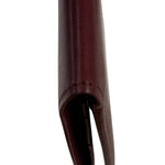 Cartier Vintage Burgundy Leather Bordeaux Bi-Fold Long Wallet
