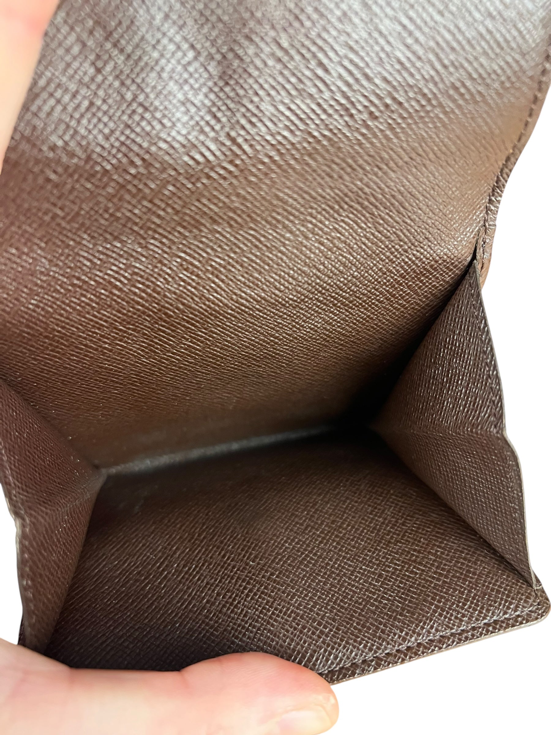 Louis Vuitton Damier Ebene Compact Wallet