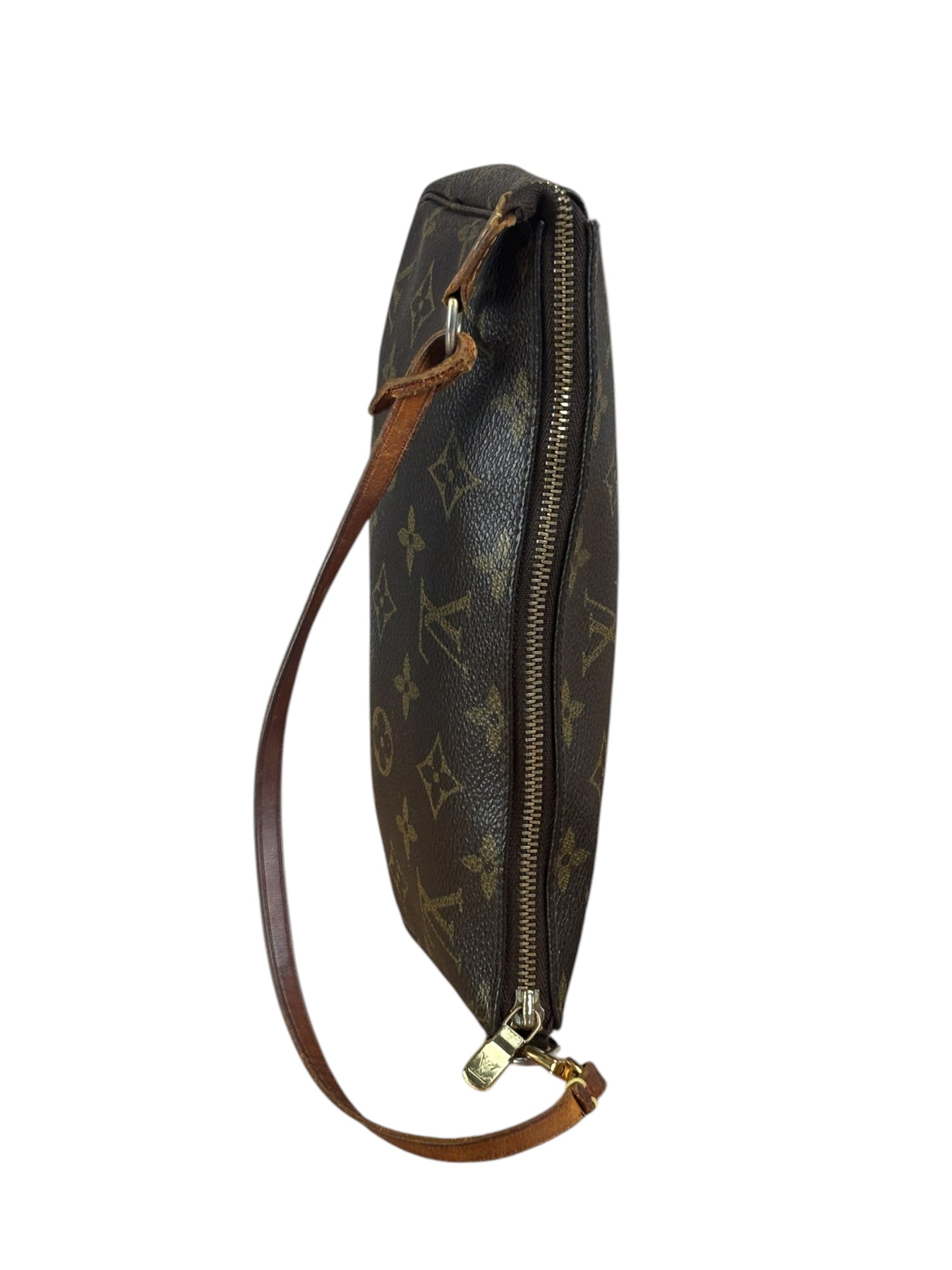 Louis Vuitton Leather Monogram Pochette