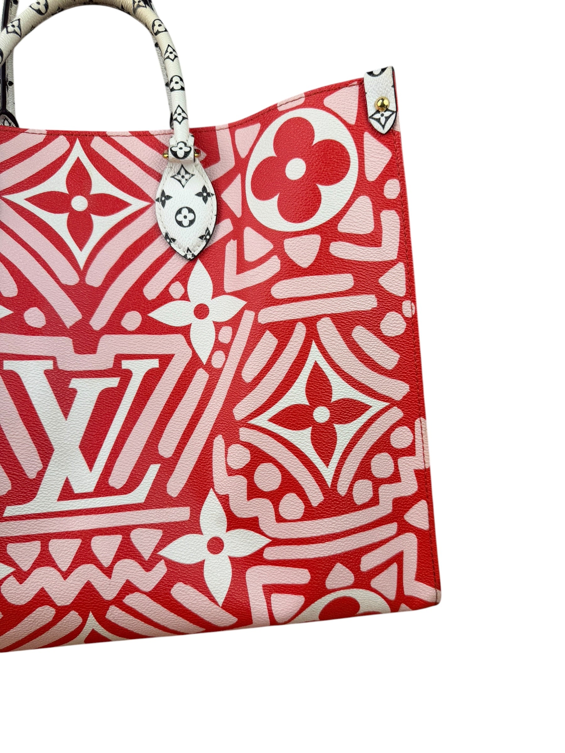 Louis Vuitton Tricolor Leather Monogram OnTheGo Tote Bag GM