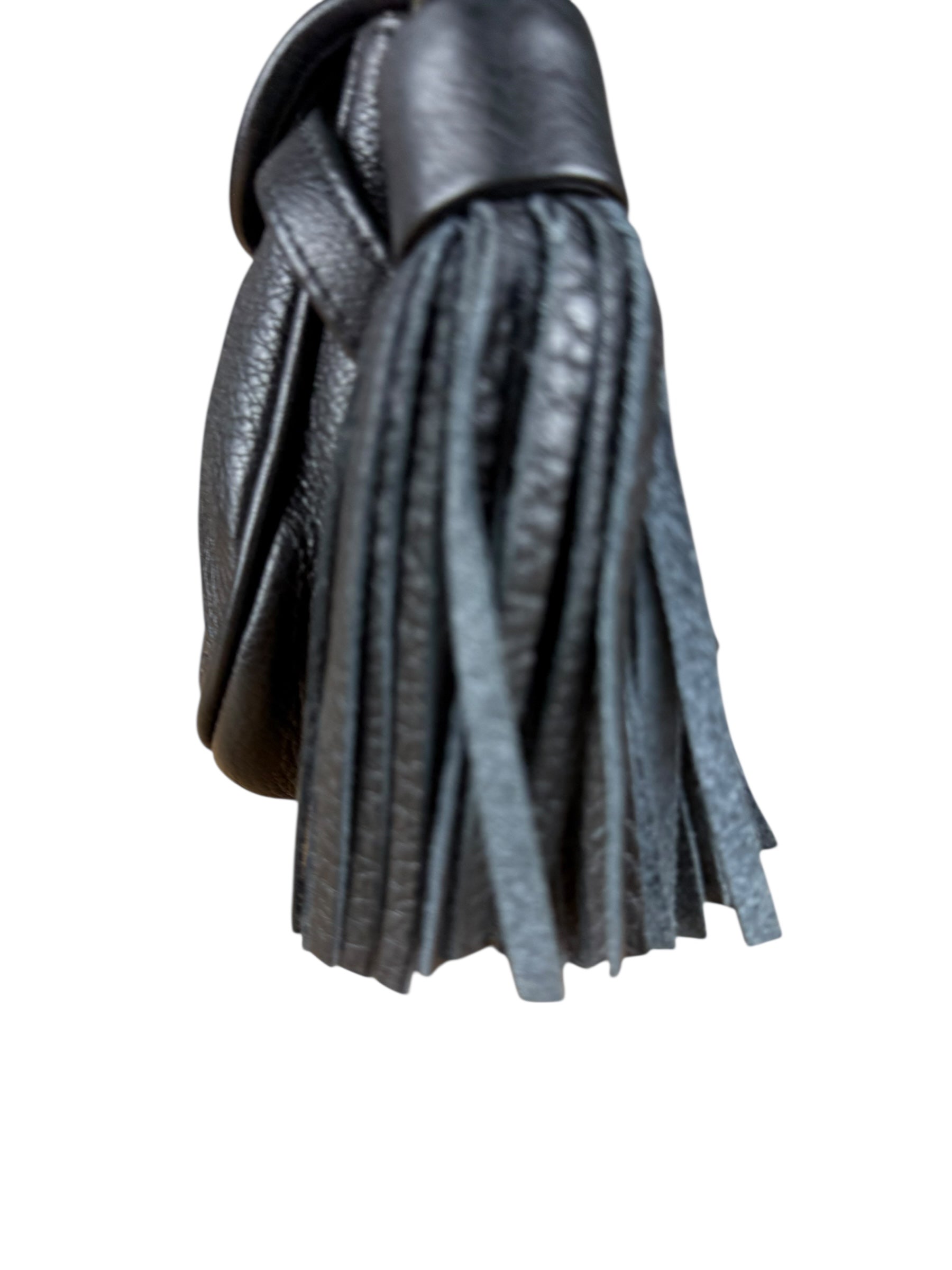 See By Chloé Black leather Tassel Shoulder Bag