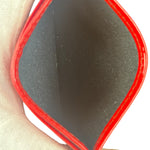 Vivienne Westwood Red Debossed Orb Card Holder