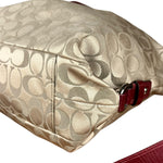 Coach Beige Signature C Tote Bag