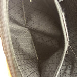 Gucci Vintage Black Ribbed Bamboo Top Handle Bag