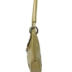 Gucci Vintage Beige Patent Leather Lady Lock Jackie Shoulder Bag