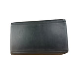 Celine Black Croc- Embossed Leather Trapeze Handbag