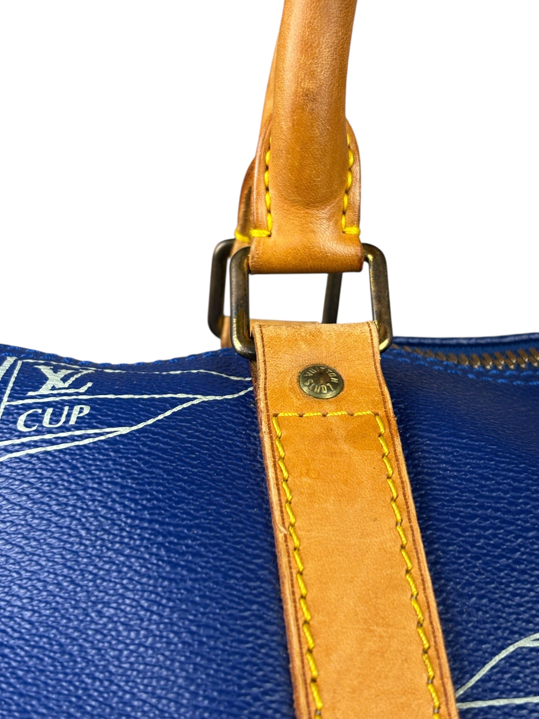 Louis Vuitton Blue America's Cup Keepall 45