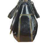 Fendi Black Patent Leather Shoulder Bag B
