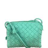 Bottega Veneta Mint Mini Loop Camera Bag