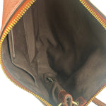 Coach Metallic Currant Leather Charley Crossbody