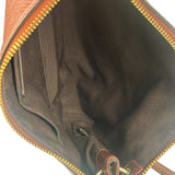 Coach Metallic Currant Leather Charley Crossbody